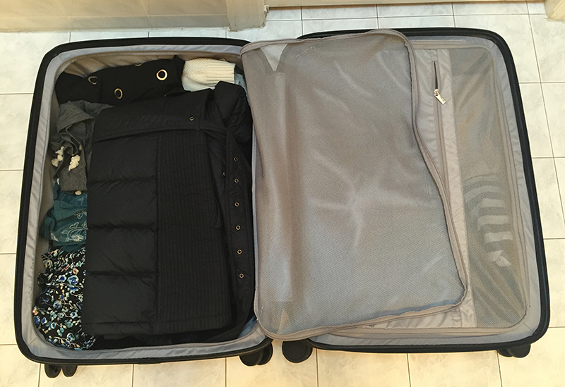 Raden Suitcase Open Left Side